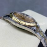 ARF Factory Counterweight Rolex Datejust 126333-0021 41mm Half Yellow Gold Fluted Champagne Dial ( (7) ARF Factory Counterweight Rolex Datejust 126333-0021 41mm Half Yellow Gold Fluted Champagne Dial