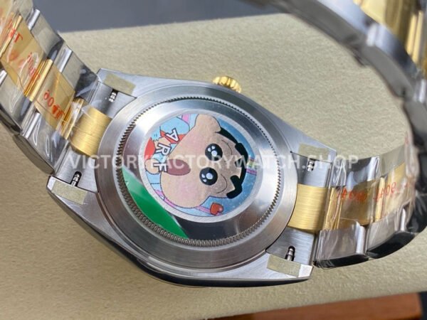 ARF Factory Counterweight Rolex Datejust 126333-0021 41mm Half Yellow Gold Fluted Champagne Dial ( (8) ARF Factory Counterweight Rolex Datejust 126333-0021 41mm Half Yellow Gold Fluted Champagne Dial