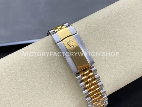 ARF Factory Counterweight Rolex Datejust 126333-0022 41mm Half Yellow Gold Fluted Champagne Dial Jubilee