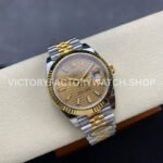 ARF Factory Counterweight Rolex Datejust 126333-0022 41mm Half Yellow Gold Fluted Champagne Dial Jubilee