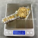 ARF Factory Counterweight Rolex Datejust 126333-0022 41mm Half Yellow Gold Fluted Champagne Dial Jubilee