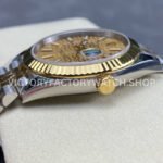 ARF Factory Counterweight Rolex Datejust 126333-0022 41mm Half Yellow Gold Fluted Champagne Dial Jubilee