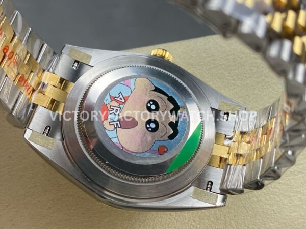 ARF Factory Counterweight Rolex Datejust 126333-0022 41mm Half Yellow Gold Fluted Champagne Dial Jubilee