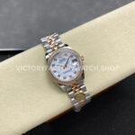 ARF Factory Counterweight Rolex Datejust 278381RBR-0026 31mm Rose Gold Diamond Bezel Mother of Pearl Dial