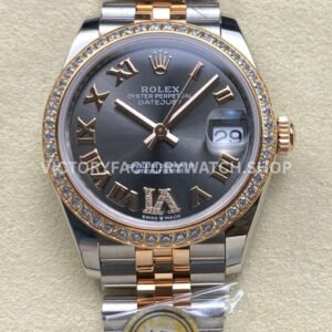 super clone rolex datejust 31mm arf factory diamond dial
