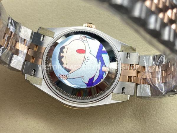 ARF Factory Counterweight Rolex Datejust 278381RBR-0030 31mm Rose Gold Diamond Bezel Roman VI Grey Dial (9) ARF Factory Counterweight Rolex Datejust 278381RBR-0030 31mm Rose Gold Diamond Bezel Roman VI Grey Dial
