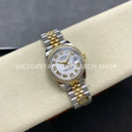 ARF Factory Counterweight Rolex Datejust 278383RBR-0002 31mm Yellow Gold Diamond Roman Numerals White Dial (3) ARF Factory Counterweight Rolex Datejust 278383RBR-0002 31mm Yellow Gold Diamond Roman Numerals White Dial