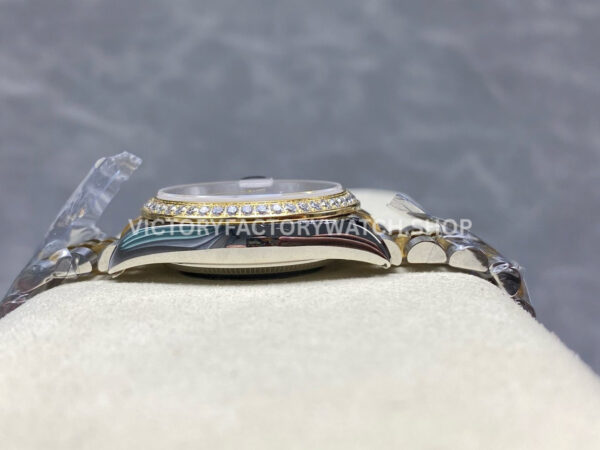 ARF Factory Counterweight Rolex Datejust 278383RBR-0014 31mm Yellow Gold Diamond Champagne Dial (10) ARF Factory Counterweight Rolex Datejust 278383RBR-0014 31mm Yellow Gold Diamond Champagne Dial
