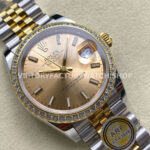 ARF Factory Counterweight Rolex Datejust 278383RBR-0014 31mm Yellow Gold Diamond Champagne Dial (3) ARF Factory Counterweight Rolex Datejust 278383RBR-0014 31mm Yellow Gold Diamond Champagne Dial