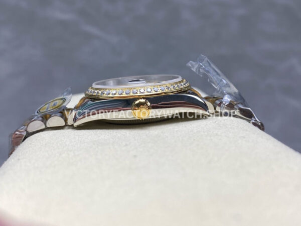 ARF Factory Counterweight Rolex Datejust 278383RBR-0014 31mm Yellow Gold Diamond Champagne Dial (6) ARF Factory Counterweight Rolex Datejust 278383RBR-0014 31mm Yellow Gold Diamond Champagne Dial