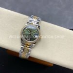 ARF Factory Counterweight Rolex Datejust 278383RBR-0016 31mm Yellow Gold Diamond Roman VI Green Dial (8) ARF Factory Counterweight Rolex Datejust 278383RBR-0016 31mm Yellow Gold Diamond Roman VI Green Dial