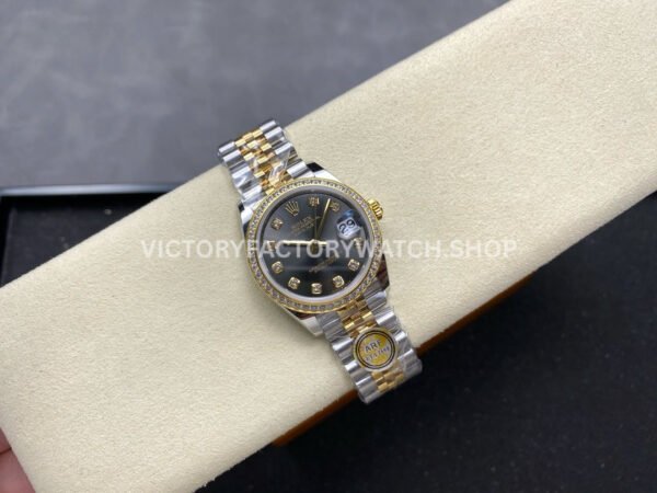 ARF Factory Counterweight Rolex Datejust 278383RBR-0022 31mm Yellow Gold Diamond Grey Dial (1) ARF Factory Counterweight Rolex Datejust 278383RBR-0022 31mm Yellow Gold Diamond Grey Dial