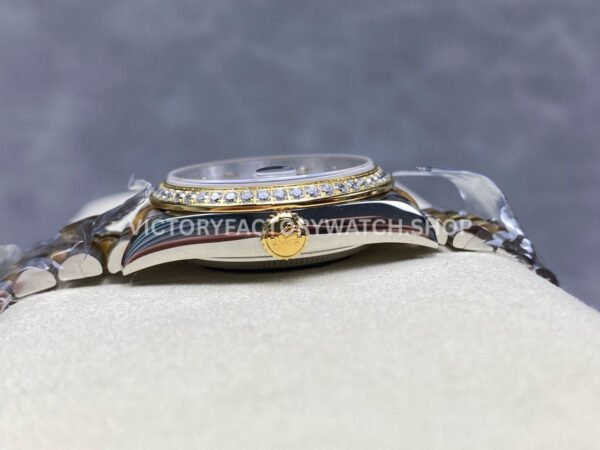 ARF Factory Counterweight Rolex Datejust 278383RBR-0022 31mm Yellow Gold Diamond Grey Dial (7) ARF Factory Counterweight Rolex Datejust 278383RBR-0022 31mm Yellow Gold Diamond Grey Dial