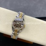 ARF Factory Counterweight Rolex Datejust 278383RBR-0024 31mm Yellow Gold Diamond Bezel Black Mother of Pearl Dial