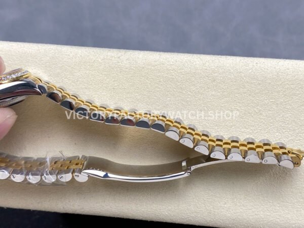 ARF Factory Counterweight Rolex Datejust 278383RBR-0028 31mm Yellow Gold Diamond Bezel Mother of Pearl Dial (13) ARF Factory Counterweight Rolex Datejust 278383RBR-0028 31mm Yellow Gold Diamond Bezel Mother of Pearl Dial