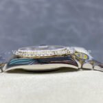 ARF Factory Counterweight Rolex Datejust 278383RBR-0030 31mm Yellow Gold Diamond Bezel Green Dial