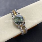 ARF Factory Counterweight Rolex Datejust 278383RBR-0030 31mm Yellow Gold Diamond Bezel Green Dial