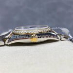 ARF Factory Counterweight Rolex Datejust 278383RBR-0030 31mm Yellow Gold Diamond Bezel Green Dial