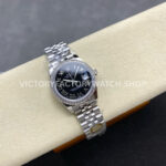 ARF Factory Counterweight Rolex Datejust 278384RBR-0002 31mm Diamond Bezel Roman Numerals Black Dial