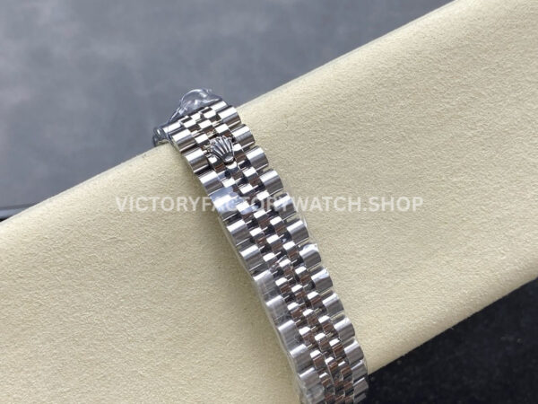 ARF Factory Counterweight Rolex Datejust 278384RBR-0002 31mm Diamond Bezel Roman Numerals Black Dial
