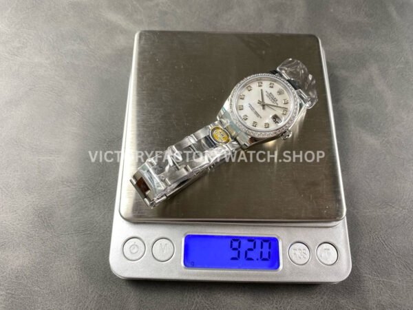 ARF Factory Counterweight Rolex Datejust 278384RBR-0007 31mm Diamond Bezel Mother Of Pearl Dial