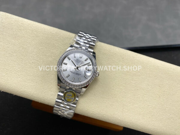 ARF Factory Counterweight Rolex Datejust 278384RBR-0008 31mm Diamond Bezel Mother of pearl Dial (6) ARF Factory Counterweight Rolex Datejust 278384RBR-0016 31mm Diamond Bezel Silver Dial