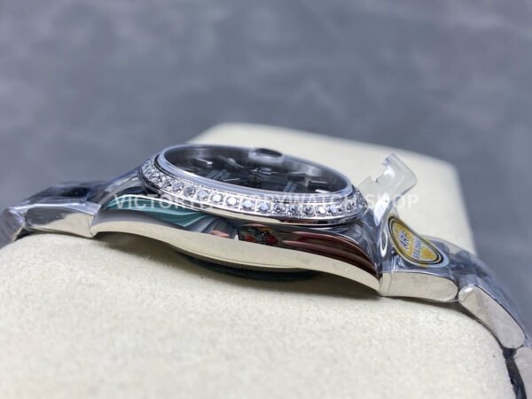 ARF Factory Counterweight Rolex Datejust 278384RBR-0013 31mm Diamond Bezel Roman Numerals White Dial (11) ARF Factory Counterweight Rolex Datejust 278384RBR-0013 31mm Diamond Bezel Roman Numerals White Dial