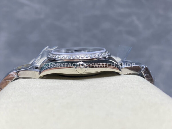 ARF Factory Counterweight Rolex Datejust 278384RBR-0017 31mm Diamond Bezel Pink Dial