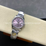 ARF Factory Counterweight Rolex Datejust 278384RBR-0017 31mm Diamond Bezel Pink Dial