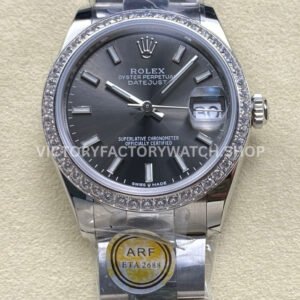 rolex datejust 31mm 278384RBR diamond bezel arf factory super clone watch