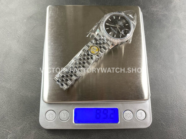 ARF Factory Counterweight Rolex Datejust 278384RBR-0020 31mm Diamond Bezel Grey Dial (8) ARF Factory Counterweight Rolex Datejust 278384RBR-0020 31mm Diamond Bezel Grey Dial