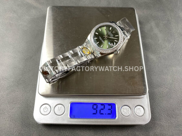 ARF Factory Counterweight Rolex Datejust 278384RBR-0022 31mm Diamond Bezel Green Dial (9) ARF Factory Counterweight Rolex Datejust 278384RBR-0021 31mm Diamond Bezel Green Dial