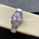 ARF Factory Counterweight Rolex Datejust 278384RBR-0023 31mm Diamond Bezel Roman Numerals Pink Dial (10) ARF Factory Counterweight Rolex Datejust 278384RBR-0023 31mm Diamond Bezel Roman Numerals Pinkl Dial