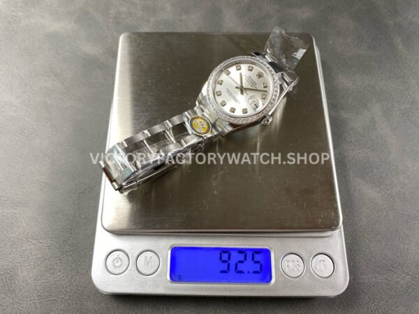 ARF Factory Counterweight Rolex Datejust 278384RBR-0033 31mm Diamond Bezel Silver Dial (10) ARF Factory Counterweight Rolex Datejust 278384RBR-0033 31mm Diamond Bezel Silver Dial