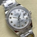 ARF Factory Counterweight Rolex Datejust 278384RBR-0033 31mm Diamond Bezel Silver Dial (3) ARF Factory Counterweight Rolex Datejust 278384RBR-0033 31mm Diamond Bezel Silver Dial