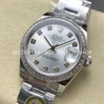 ARF Factory Counterweight Rolex Datejust 278384RBR-0033 31mm Diamond Bezel Silver Dial (5) ARF Factory Counterweight Rolex Datejust 278384RBR-0033 31mm Diamond Bezel Silver Dial