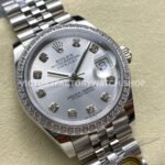 ARF Factory Counterweight Rolex Datejust 278384RBR-0034 31mm Diamond Bezel Silver Dial (5) ARF Factory Counterweight Rolex Datejust 278384RBR-0034 31mm Diamond Bezel Silver Dial