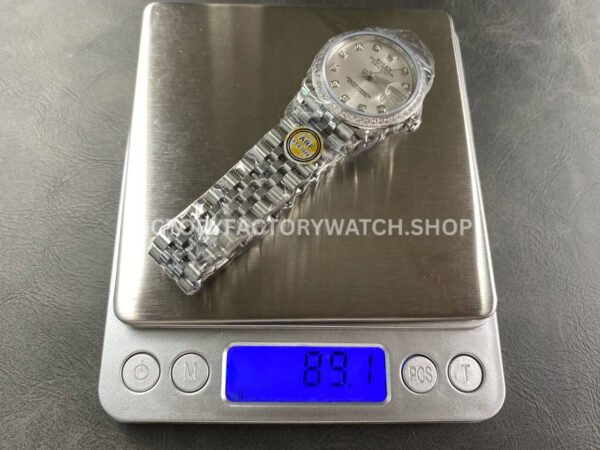 ARF Factory Counterweight Rolex Datejust 278384RBR-0034 31mm Diamond Bezel Silver Dial (9) ARF Factory Counterweight Rolex Datejust 278384RBR-0034 31mm Diamond Bezel Silver Dial