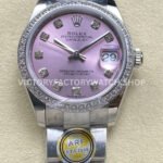 datejust 31 pink dial steel arf