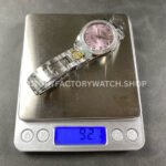 ARF Factory Counterweight Rolex Datejust 278384RBR-0035 31mm Diamond Bezel Pink Dial