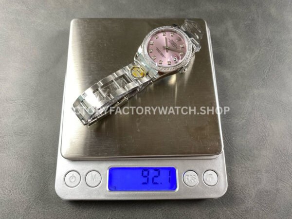ARF Factory Counterweight Rolex Datejust 278384RBR-0035 31mm Diamond Bezel Pink Dial