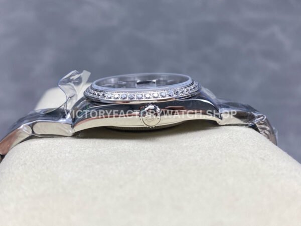 ARF Factory Counterweight Rolex Datejust 278384RBR-0035 31mm Diamond Bezel Pink Dial