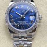 datejust 31 pink dial steel arf