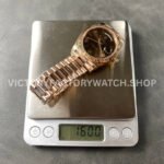 ARF Factory Counterweight Rolex Day-Date 228235-0002 40mm Full Rose Gold Roman Numerals Brown Dial (1 (3) ARF Factory Counterweight Rolex Day-Date 228235-0002 40mm Full Rose Gold Roman Numerals Brown Dial