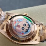 ARF Factory Counterweight Rolex Day-Date 228235-0025 40mm Full Rose Gold Roman Numerals Olive Green Dial