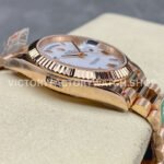 ARF Factory Counterweight Rolex Day-Date 228235-0032 40mm Full Rose Gold Roman Numerals White Dial (1 (6) ARF Factory Counterweight Rolex Day-Date 228235-0032 40mm Full Rose Gold Roman Numerals White Dial