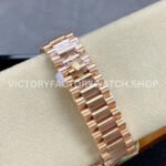 ARF Factory Counterweight Rolex Day-Date 228235-0032 40mm Full Rose Gold Roman Numerals White Dial (1 (7) ARF Factory Counterweight Rolex Day-Date 228235-0032 40mm Full Rose Gold Roman Numerals White Dial