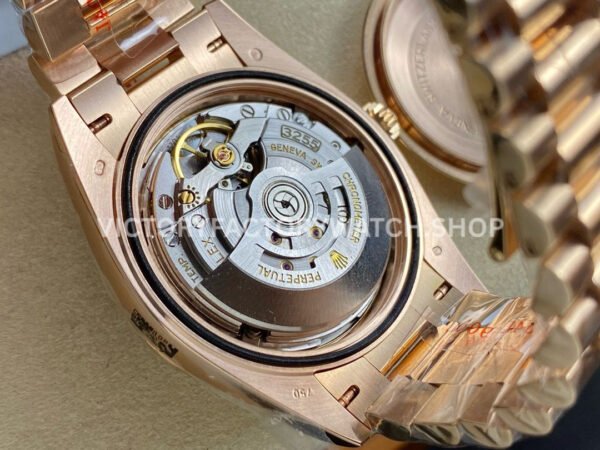 ARF Factory Counterweight Rolex Day-Date 228235-0053 40mm Full Rose Gold Brown Dial (5) ARF Factory Counterweight Rolex Day-Date 228235-0053 40mm Full Rose Gold Brown Dial