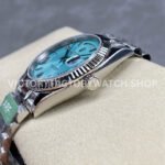 ARF Factory Counterweight Rolex Day-Date 228236-0012 Platinum Roman Numerals Ice Blue Dial (4) ARF Factory Counterweight Rolex Day-Date 228236-0012 40mm Platinum Roman Numerals Ice Blue Dial