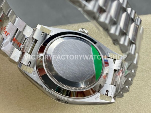 ARF Factory Counterweight Rolex Day-Date 228236-0012 Platinum Roman Numerals Ice Blue Dial (8) ARF Factory Counterweight Rolex Day-Date 228236-0012 40mm Platinum Roman Numerals Ice Blue Dial